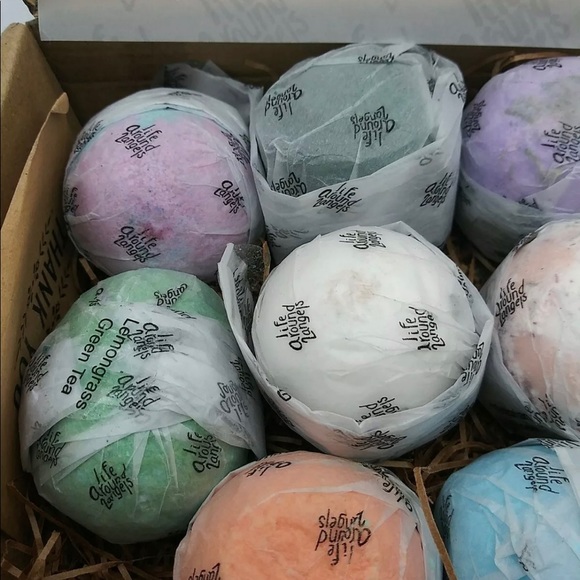 LifeAround2Angels 12pk Bath Bomb Set (Handmade) - Picture 5 of 13